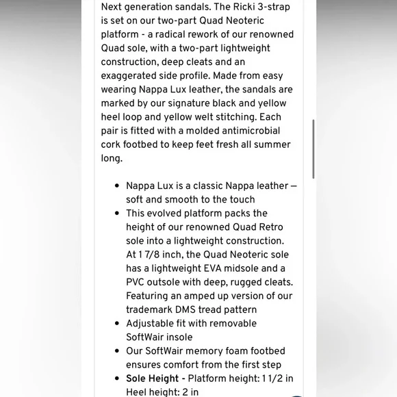 Dr Martens Ricki-3 Strap Sandal Size 6 New - Picture 3 of 12